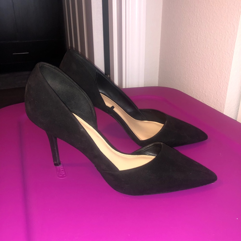 Black heels